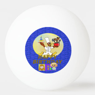 Pelota De Ping Pong Cumpleaños