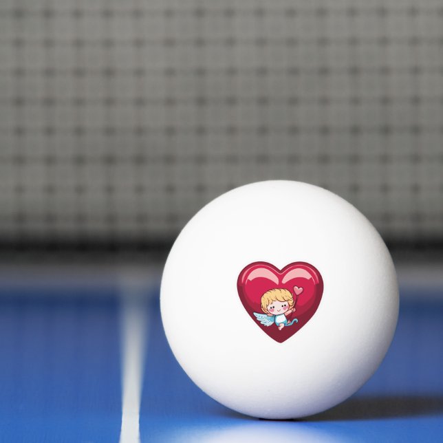 Pelota De Ping Pong Cupido (Neto)
