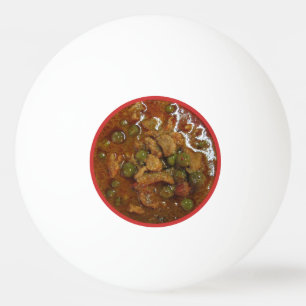 Pelota De Ping Pong Curry tailandés panang [พ ะ น ง] ... Comida callej
