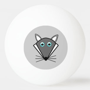 Pelota De Ping Pong Cute Halloween Wolf Ping Pong Ball