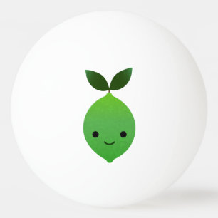 Pelota De Ping Pong Cute Kawaii Lime