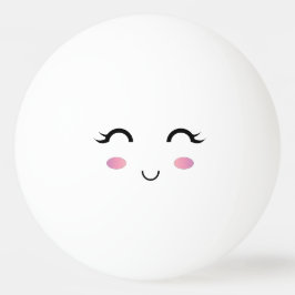 Pelota De Ping Pong Cute Kawaii Sonríe Pong Ball