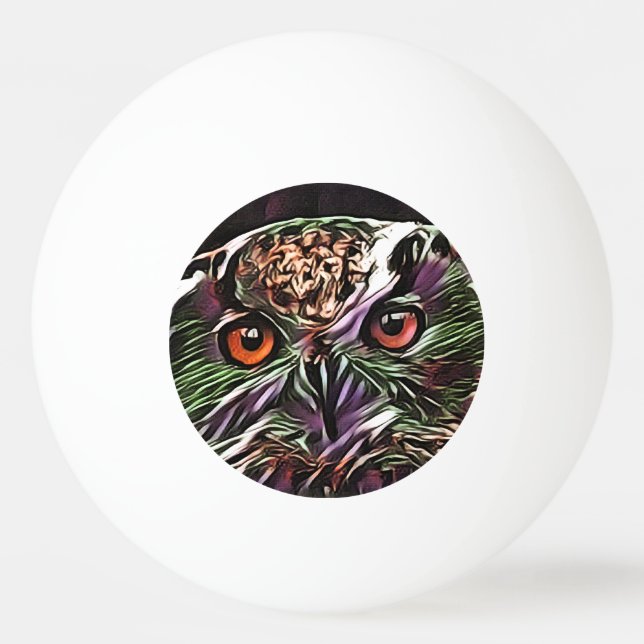 PELOTA DE PING PONG CUTE OWL (Anverso)