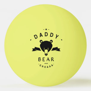 Pelota De Ping Pong Daddy bear
