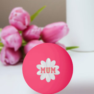Pelota De Ping Pong Daisy Monogram Ping Pong Ball