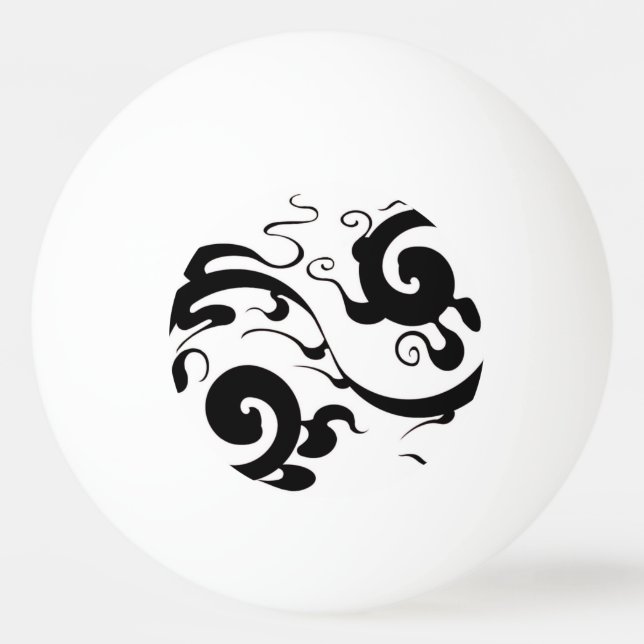 Pelota De Ping Pong Damask Pong Ball (Anverso)