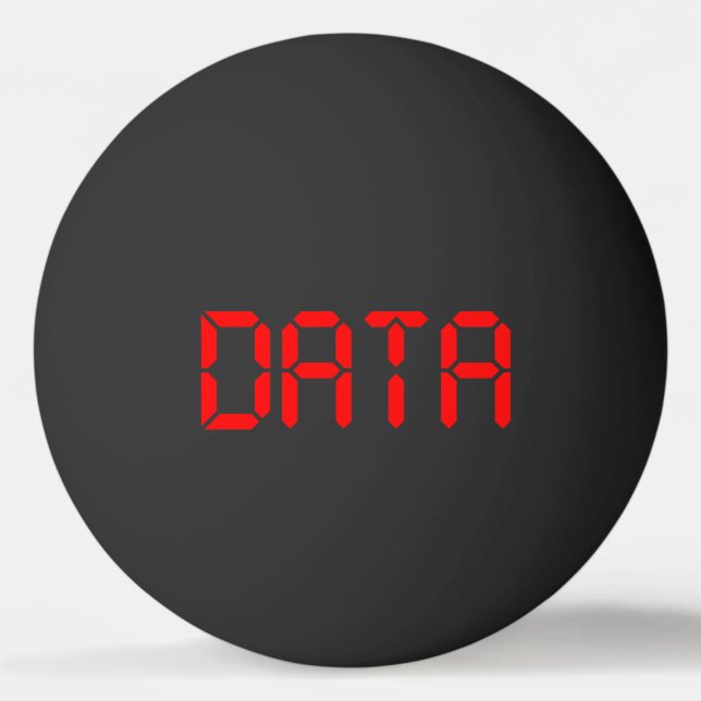 PELOTA DE PING PONG DATOS DIGITALES (Anverso)