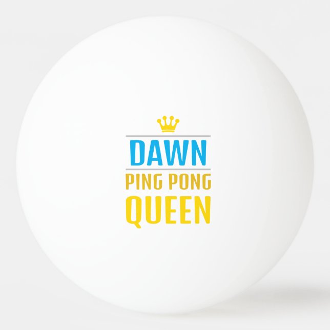Pelota De Ping Pong Dawn (Anverso)