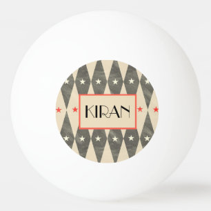 Pelota de Ping Pong de Casino Negra y Roja Persona
