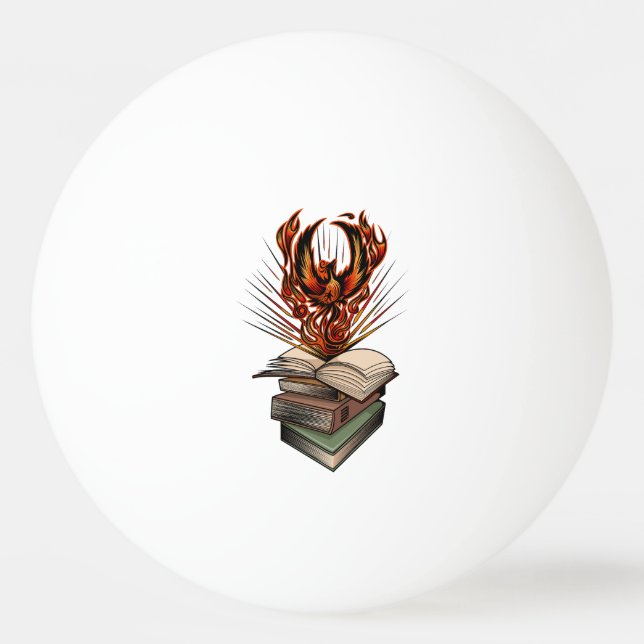 Pelota De Ping Pong De Los Libros (Anverso)