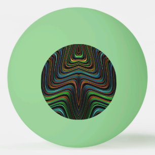 Pelota de Ping Pong de una estrella, brillo en la