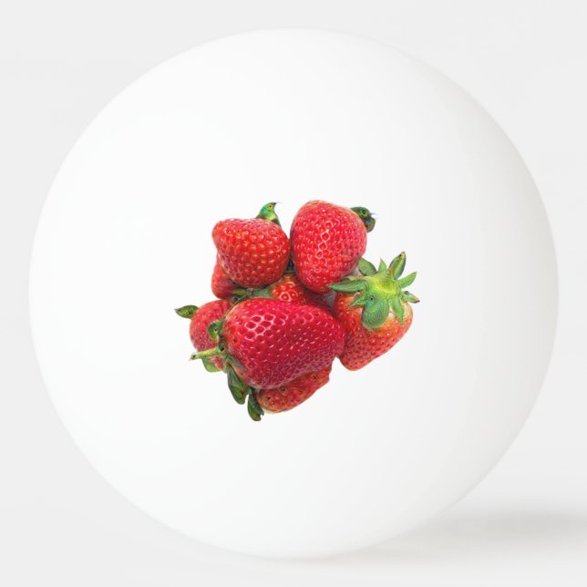Pelota De Ping Pong Deep dream strawberries image (Reverso)
