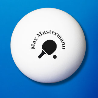 Pelota De Ping Pong Dein Name Tischtennisball