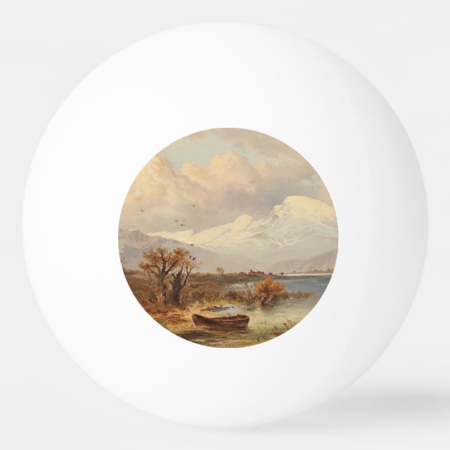 Pelota De Ping Pong Der Haider See - Emil Barbarini (Anverso)