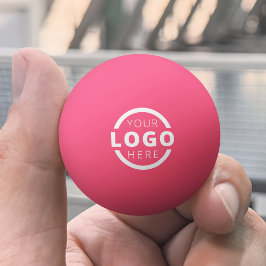 Pelota De Ping Pong Deslumbramiento corporativo del logotipo de negoci