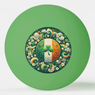 Pelota De Ping Pong Día de San Patricio/Irlanda/Irlanda