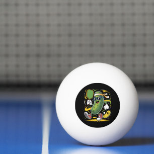 Pelota De Ping Pong Dill pickle jugando pickleball