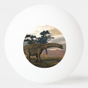 Pelota De Ping Pong Dinosaurio del Ampelosaurus