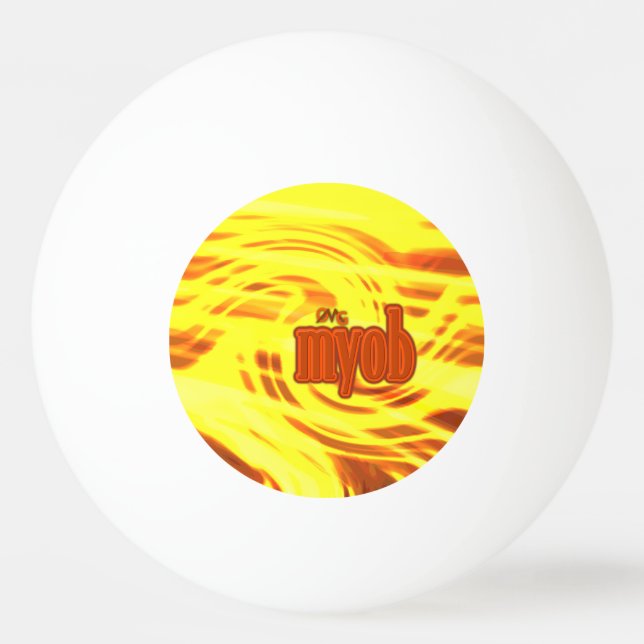 Pelota De Ping Pong ¡Dios mío! (Anverso)