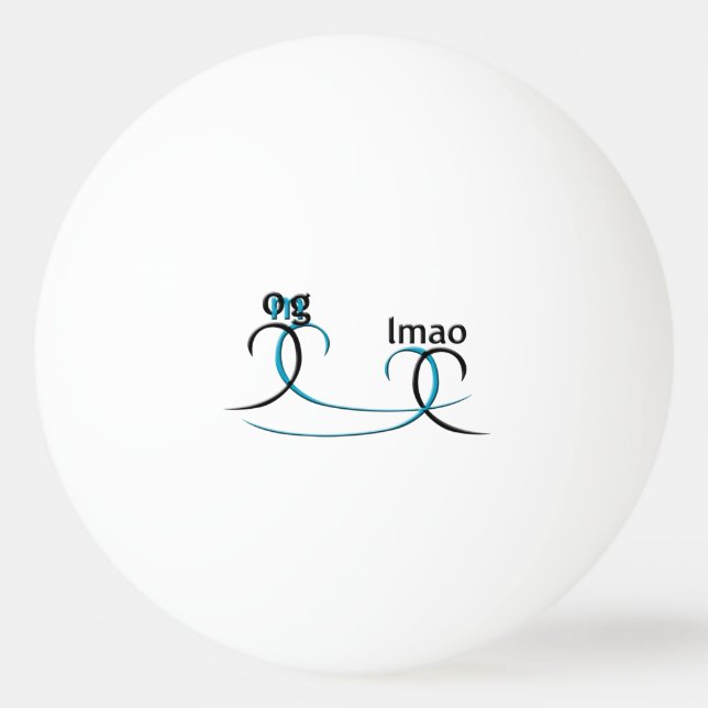 Pelota De Ping Pong ¡Dios mío! (Anverso)