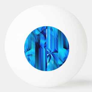 Pelota De Ping Pong Diseño gráfico impecable - negro azul I