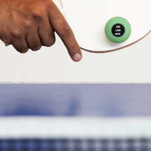 Pelota De Ping Pong Diseño personalizado con foto o texto