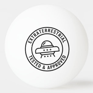 Pelota De Ping Pong Divertido alienígena OVNI extraterrestre probado y
