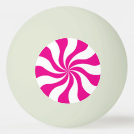 Pelota De Ping Pong Divertido Personalizable Funky Peppermint Candy