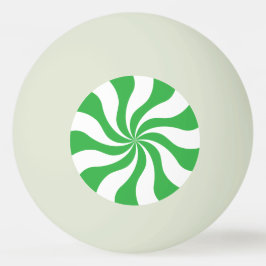 Pelota De Ping Pong Divertido Personalizable Funky Peppermint Candy