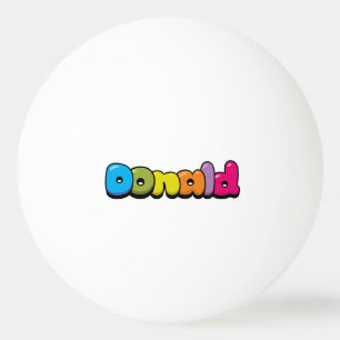 Pelota De Ping Pong Donald