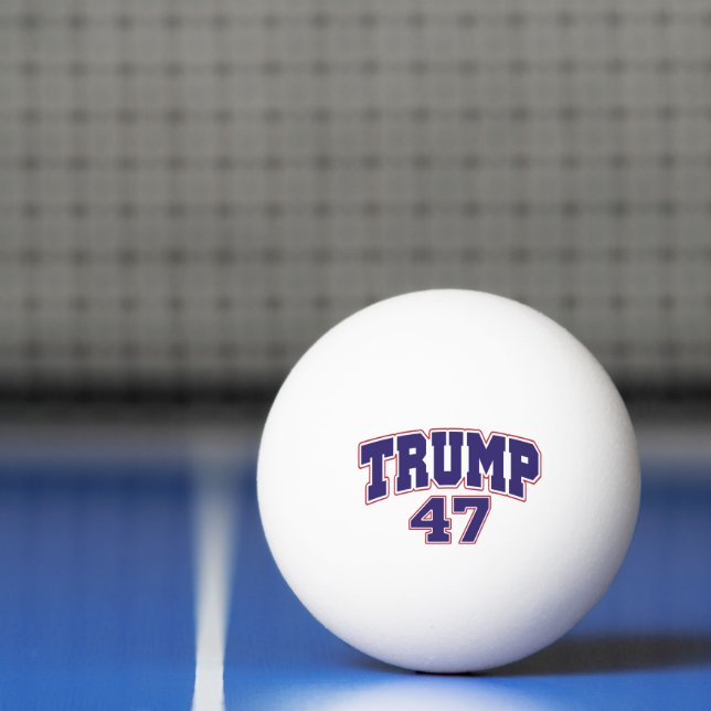 Pelota De Ping Pong Donald Trump 47 (Neto)