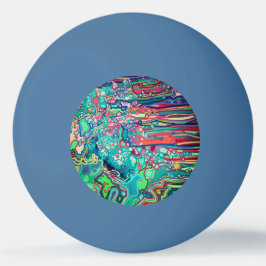 Pelota De Ping Pong Doodle