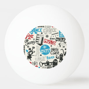 Pelota De Ping Pong Doodle de Jazz: Mezcla de Música Ecléctica