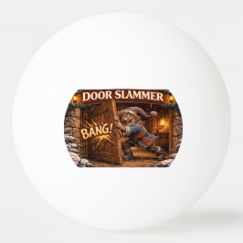Pelota De Ping Pong Door Slammer Icelandic Yule Lad 