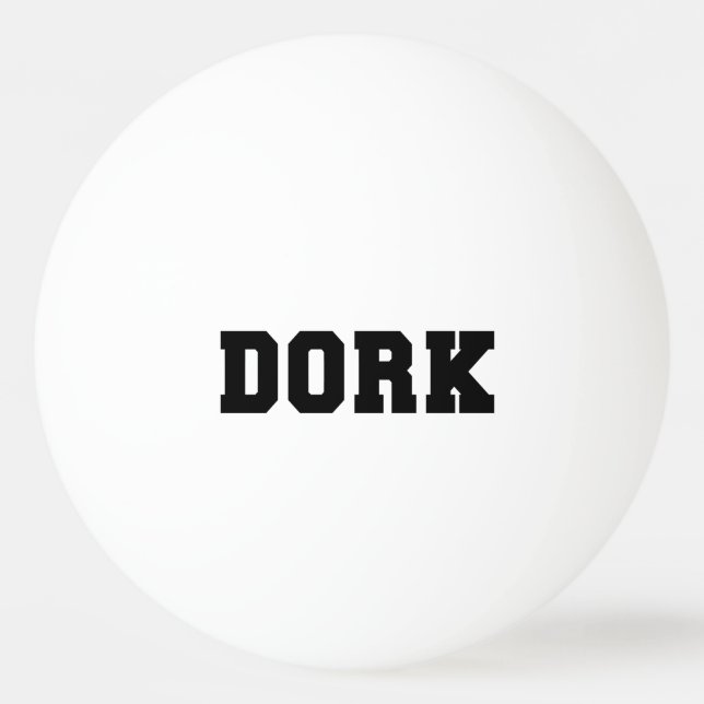 PELOTA DE PING PONG DORK (Anverso)