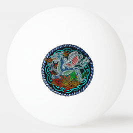 Pelota De Ping Pong Dragon celtique