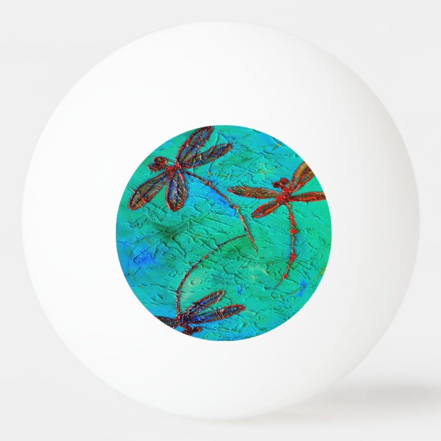 Pelota De Ping Pong Dragonfly Dance (Anverso)