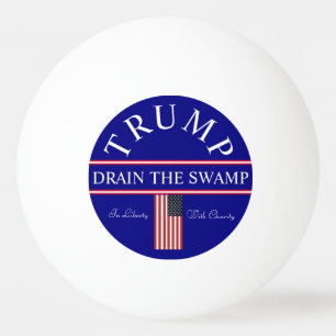 Pelota De Ping Pong Drenar el pantano de Trump