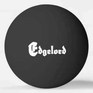 Pelota De Ping Pong Edgelord