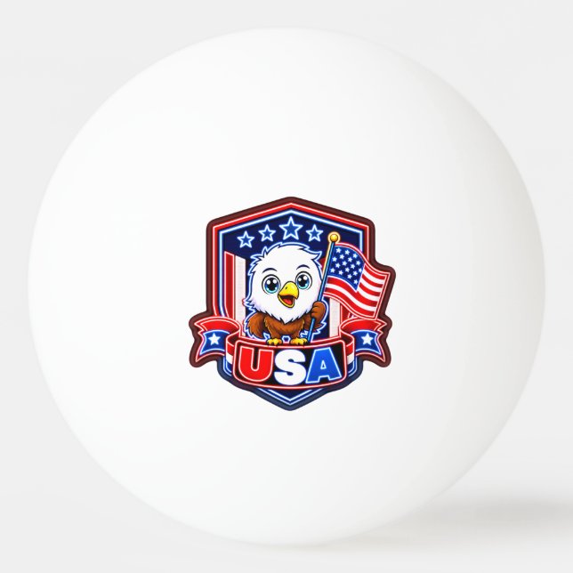 PELOTA DE PING PONG EE. UU. (Anverso)