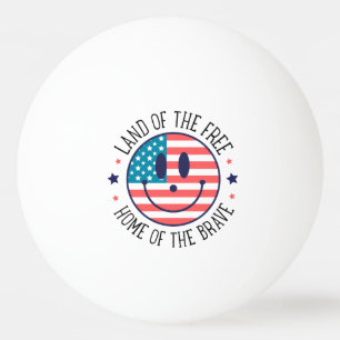 Pelota De Ping Pong EE. UU. Patriota 