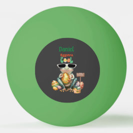 Pelota De Ping Pong Eggstra Guay Frog con gafas de sol Año de Salto de