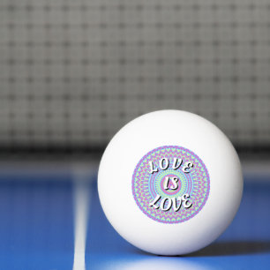 Pelota De Ping Pong El Amor Es Orgullo Pride