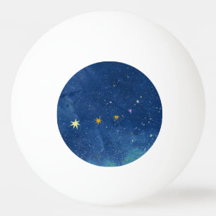 Pelota De Ping Pong El cielo estrellado