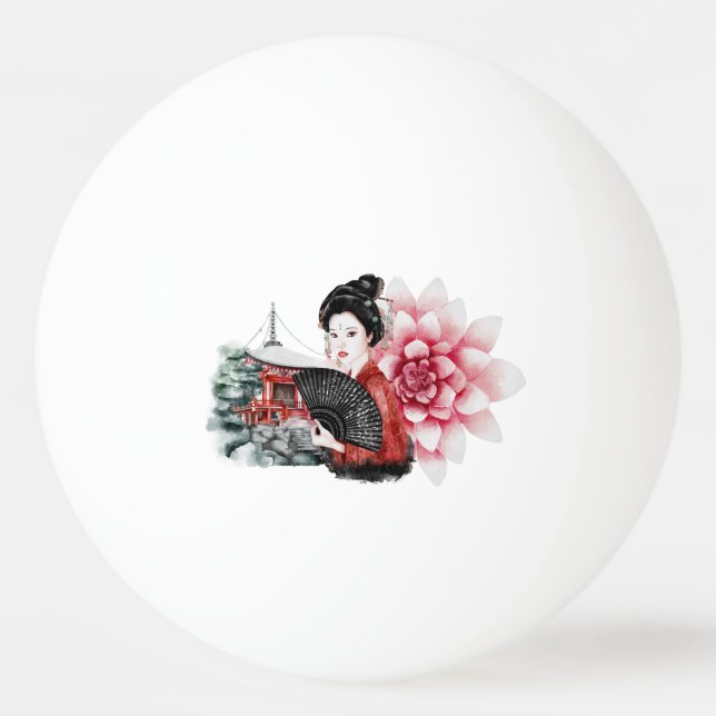 Pelota De Ping Pong El diseño de la serie Okinawa 36 (Anverso)