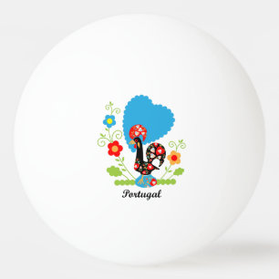 Pelota De Ping Pong El gallo portugués