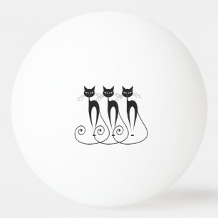Pelota De Ping Pong El gato caprichoso PERSONALIZA