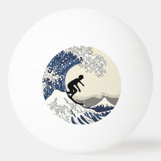 Pelota De Ping Pong El gran surfista de Kanagawa
