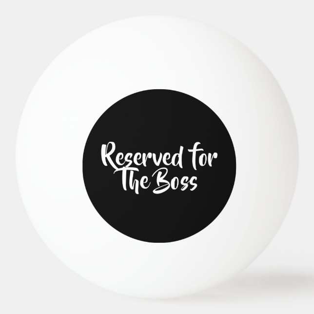 PELOTA DE PING PONG EL JEFE (Anverso)