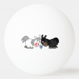 Pelota De Ping Pong El Personalizado Cute Ponies Standoff Ping Pong Ba